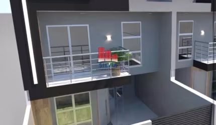 Belíssimo sobrado no Sítio Cercado, com 80.00m² melhor localização do bairro.