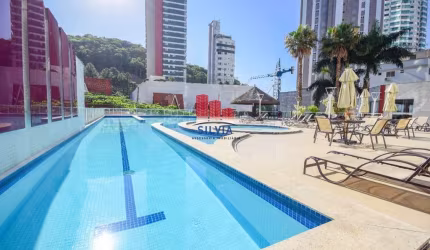 Apartamento com sacada e churrasqueira 3 quartos, 2 vagas cobertas e 123m² no Residencial Bellas Artes em Balneário Camboriú