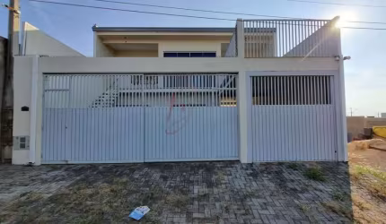 Casa para Locação em Hortolândia, Parque Terras de Santa Maria, 3 dormitórios, 2 banheiros, 1 vaga