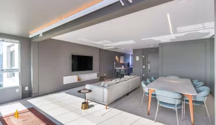 Apartamento mobiliado a venda no Edifício Marine Vision no Bairro Fazenda em Itajaí.
