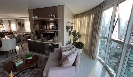 Apartamento mobiliado no Elegance Tower Residence no Centro de Balneário Camboriú.