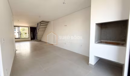 SOBRADO GEMINADO EM CONSTRUÇÃO COM 3 DORMITÓRIOS NO BAIRRO SANTO ANTONIO