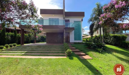 Casa de alto padrão com 4 dormitórios à venda, 456 m² por R$ 1.700.000 - Condomínio Serra dos Bandeirantes - Mário Campos/MG