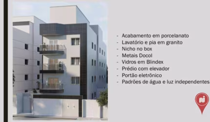 Apartamento com 2 dormitórios à venda, 51 m² por R$ 230.000,00 - Residencial Masterville - Sarzedo/MG