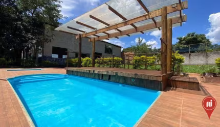 Chácara com 9 dormitórios para alugar, 5600 m² por R$ 5.000,00/mês - Funil - Mário Campos/MG