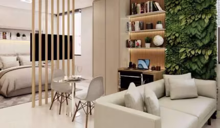 Flat com 1 dormitório à venda, 36 m² por R$ 370.000 - Centro - Betim/MG