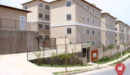 Apartamento com 2 dormitórios à venda, 54 m² por R$ 176.000,00 - São João - Betim/MG