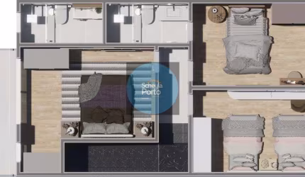 Imóvel de luxo em Paraiso Dos Pataxos - Porto Seguro: Apartamento de 105M² com 1 quarto e 1 suíte por R$ 650.000 para venda