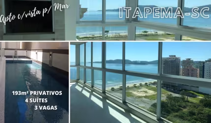 Apartamento para Venda em Itapema, Meia Praia, 4 dormitórios, 4 suítes, 4 banheiros, 3 vagas