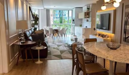 Apartamento totalmente mobiliado e decorado no Brava Home Resort