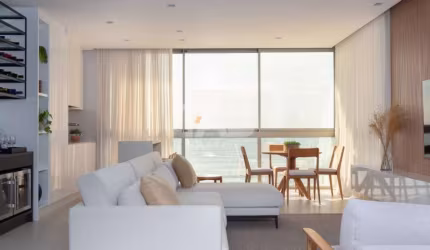 Apartamento mobiliado para venda frente mar