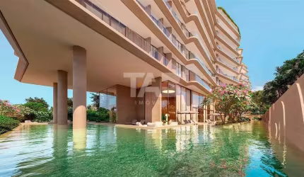Apartamento frente mar no Scenarium Brava Norte à venda