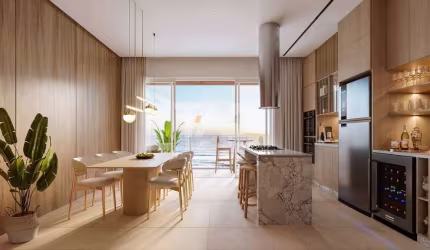 Residencial Alva - Apartamento com 3 suítes frente mar