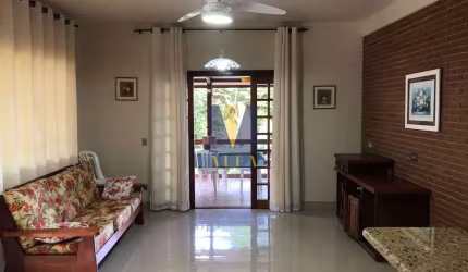 Casa com vista para o mar.