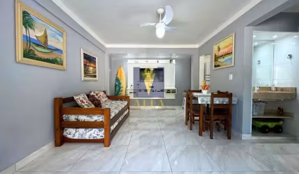 Apartamento 1 dormitorio com churrasqueira