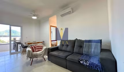 Apartamento Mobiliado com Varanda Gourmet vista mar Toninhas