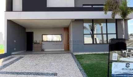 Casa térrea 3 dormitórios, sendo 1 suíte, área gourmet, piscina. Planejados em toda a casa no condomínio fechado Indaiatuba SP, com 3