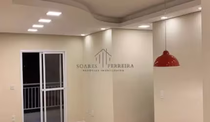 Apartamento à venda em Indaiatuba-SP, 3 quartos, 1 suíte, 2 vagas de garagem no Jardim Primavera - 67m².