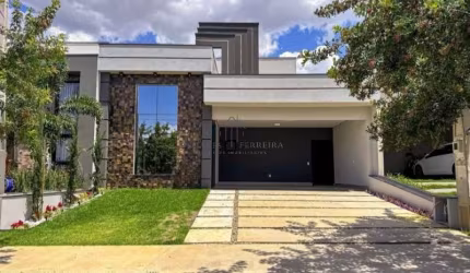 Imperdível Casa em Condomínio de Luxo em Indaiatuba-SP, Bairro Jardins Di Roma  3 Quartos, 1 Suíte, 2 Salas, 3 Banheiros, 2 Vagas, 172m².