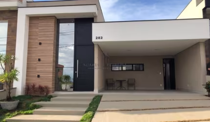 Casa de luxo em condomínio no Jardim Residencial Viena, Indaiatuba-SP: 3 quartos, 3 suítes, 2 salas, 5 banheiros, 4 vagas, 160 m².
