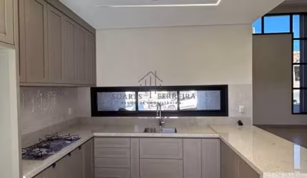 Casa de luxo em condomínio exclusivo em Indaiatuba-SP: 3 quartos, 3 suítes, 2 salas, 3 vagas de garagem, 140 m².