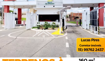 Terrenos parcelado no Condomínio Terras de São Francisco