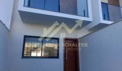 SOBRADO NOVO E PRONTO PARA MORAR 2 SUITES