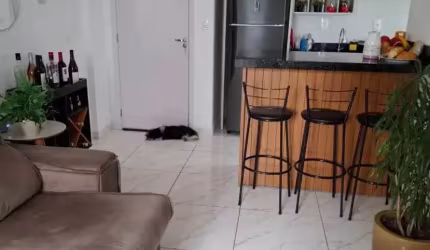 APARTAMENTO MOBILIADO EM CONDOMÍNIO FECHADO COM EXCELENTE ÁREA DE LAZER NO BAIRRO CEDROS EM CAMBORIÚ