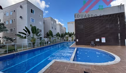APARTAMENTO SEMI MOBILIADO EM CONDOMÍNIO COM LAZER COMPLETO EM CAMBORIÚ