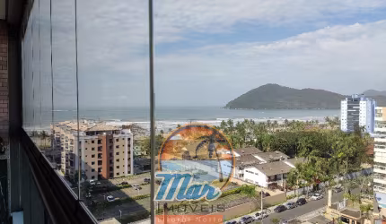 Maravilhoso apartamento com ampla vista para o mar a venda em Bertioga SP