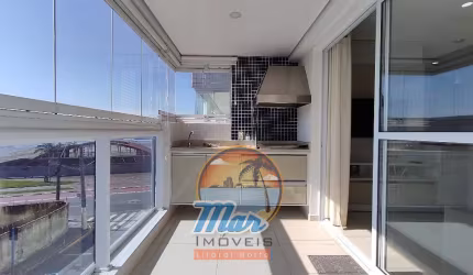 Excelente apartamento, vista para o mar com 03 dormitórios a venda em Bertioga.