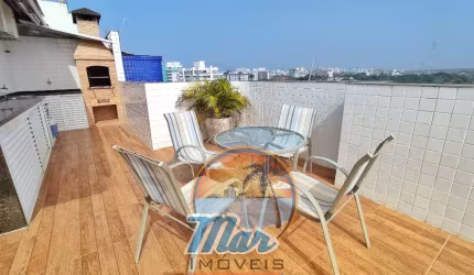 Cobertura com vista para o mar a venda em Bertioga