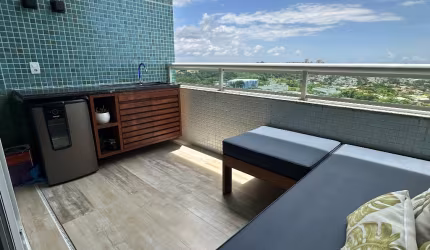 Lindo Loft de Alto Padrão- Vista Mar em Patamares