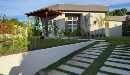 Casa Nova à Venda no Condomínio Parque do Jacuípe - Barra do Jacuípe