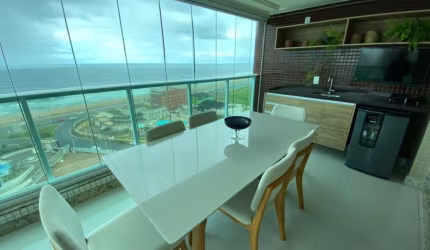 Lindo 3/4- Vista Mar-  Porteira Fechada- Armação
