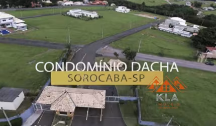 OPORTUNIDADE - Excelente Terreno de Esquina com 1000 m² no Condomínio Dacha - Sorocaba - SP