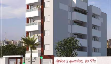 Apartamento para Venda em Uberlândia, Santa Mônica, 3 dormitórios, 1 suíte, 1 banheiro, 2 vagas