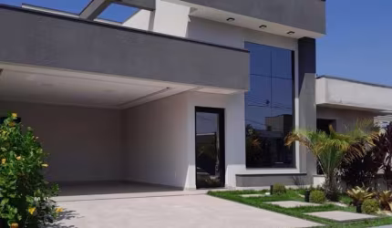 Novíssima casa de condomínio com 3 dormitórios em Indaiatuba a venda