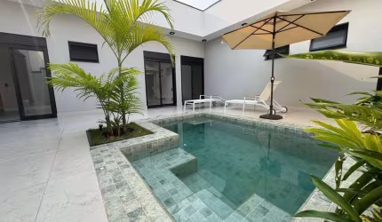 Imperdível casa em condomínio no Jardim Laguna, Indaiatuba-SP: 3 quartos, 3 suítes, 4 banheiros, 4 vagas de garagem e 194m².