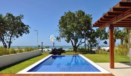 Frente ao Mar para Temporada em São Sebastião, Maresias, 3 dormitórios, 3 suítes, 4 banheiros, 2 vagas