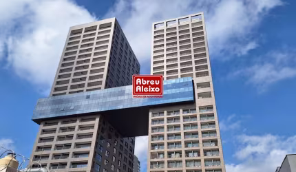 TATUAPÉ - CONJUNTO COMERCIAL COM 450 M² DE ÁREA ÚTIL + 6 VAGAS DE GARAGEM NO  EDIFICIO ALMAGAH 227 - TORRE CORPORATIVA DO EIXO PLATINA