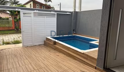 Casa com 3 quartos à venda na Otávio Capelini, 489, Balneário Tupy, Itanhaém por R$ 509.000