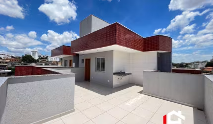 COBERTURA DE 02 QUARTOS COM 01 SUÍTE E 02 VAGAS - 104mts Santa Mônica