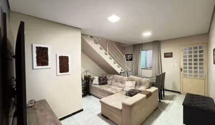 casa gemi. duplex, entrada individual, 3 quartos -localizada em Santa Luzia