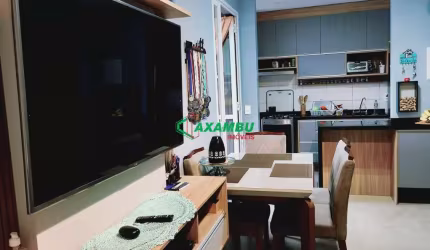 Apartamento à venda em Jundiaí-SP, Horto Florestal: 2 quartos, 1 sala, 1 banheiro, 1 vaga, 56m² de área.