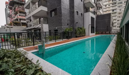 Apartamento 2 dormitórios com suite, varanda gourmet e vaga a 500m da Oscar Freire.
