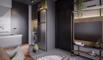 APARTAMENTO 01 DORMITÓRIO NA BELA VISTA