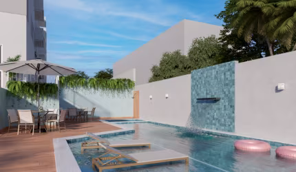 APARTAMENTOS - 54 m² - 02 DORMITÓRIOS - VARANDA - GARDENS - ELEVADOR -VAGA