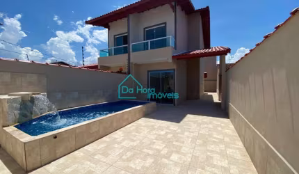 Casa com 2 quartos à venda no Balneário Samas, Mongaguá , 80 m2 por R$ 398.000