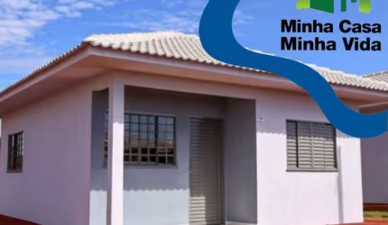 Casas 100% financiadas e prontas para morar